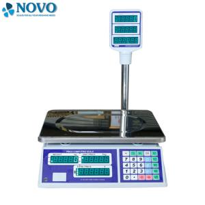 Quality Tare Function Digital Pricing Scale 350 Mm Pan APD-J08 Dual Side LED Display wholesale