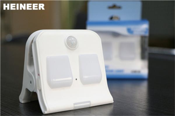 Cheap China solar powered motion sensor lights from Heineer Solar with PIR and light control for sale