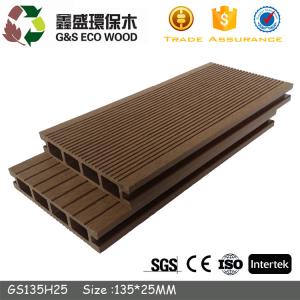 Quality Weather Resistant WPC Hollow Decking 146 X 31mm Recycled Hollow Core Composite Decking wholesale