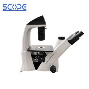 Lab 400X Inverted Compound Microscope Trinocular Head CE / ISO Certification