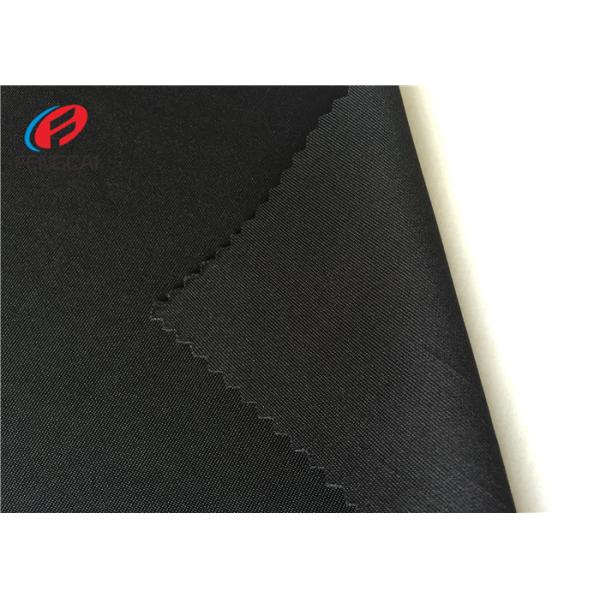 Polyester Spandex Weft Knitted Fabric Plain Dyeing Scuba Knitted Air Layer Fabric