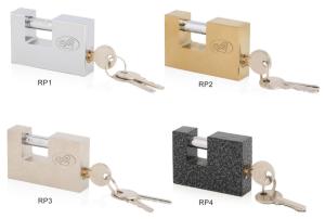 China High Security Padlock Rectangular Iron Padlock Secure Padlock with Pin Tumbler Locking Mechanism on sale