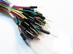 Arduino Breadboard Dupont Jumper Wires Male To Male , Flexible Breadboard Cables