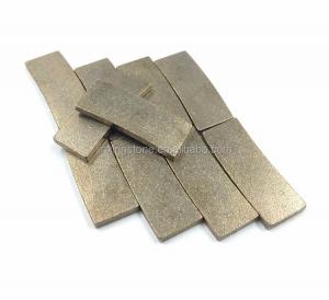 Quality Grooved Cutting Segment for Saw Blade Machine Granite Marble wholesale