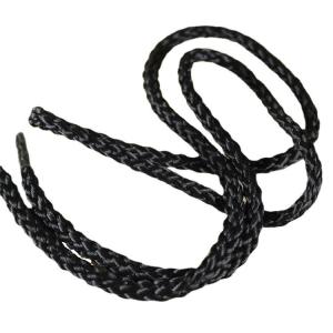 Quality WOVEN PP DRAWSTRING CORD 1MM DRAW CORD ELASTIC WITH PLASTIC TIPS wholesale