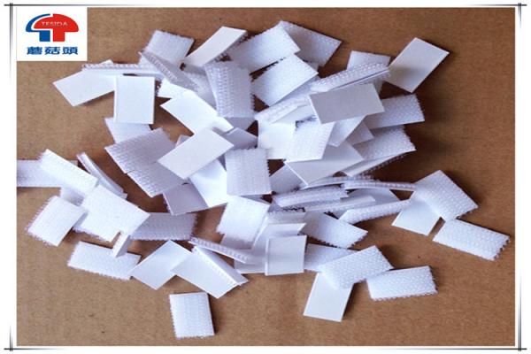 Cheap Plastic Clear Hook And Loop Coins 10mm / Hook Loop Self Adhesive Dots Easy Peel for sale