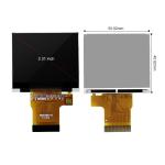 Polcd MCU SPI RGB Interface Small LCD Module Capacitive Color Touch Screen 2.3