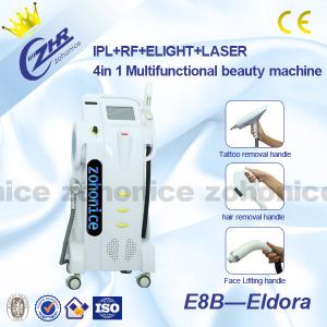 China Multifunctional E-light IPL RF Vertical 1064nm / 532nm For Beauty Salon on sale