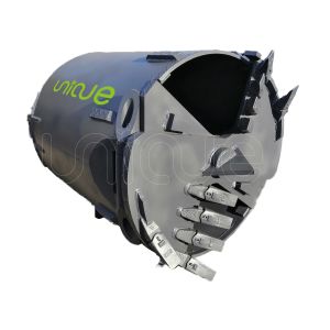 Buy cheap Centrifugal 600mm Diameter 16mm Thick Drilling Buckets For Sand And Gravel from wholesalers