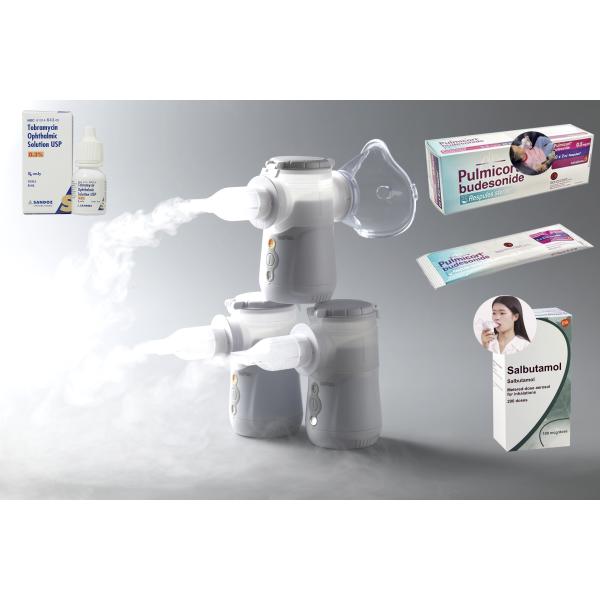 Portable Mesh Inhaler Nebulizer Asthma Machine Cold 3.06μM GSD2.5 For Homecare