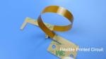 Single Sided Flexible Printed Circuit Soft PCB Built on Polyimide with 3M Tape
