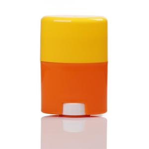 China 15ml 0.5oz Essential Paste Roller Plastic Bottle Oval Roll On Bottles For Perfume on sale