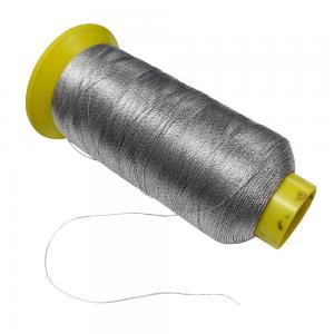 Quality Grey Conductive Sewing Thread For Static Control Garments And Shoes wholesale