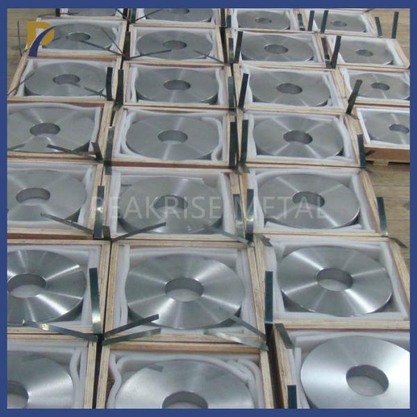 MW30 Tungsten Molybdenum Alloy Disc High Temperature Resistance Tungsten Disc Molybdenum Disc WMo Alloy Plate Alloy Disc