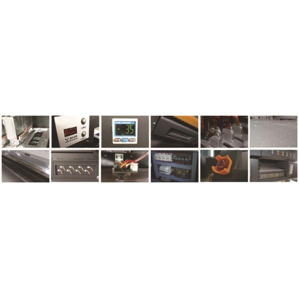 High Resolution Led UV Flatbed Printing Machine