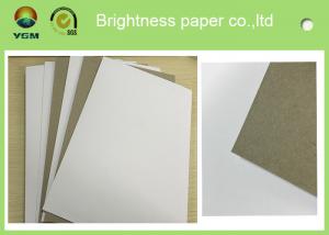 Quality White Backing Large Paper Board , Solid Bleached Sulfate Paperboard Antistatic wholesale