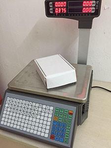 Cheap Barcode lable scale/TP-16L/LED/four screen/double display for sale