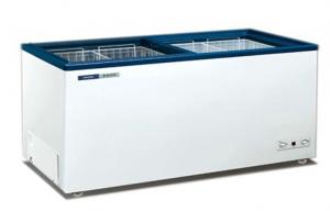Quality Restaurant Top Glass Door Commercial Refrigerator Freezer 230L , Energy-Saving wholesale