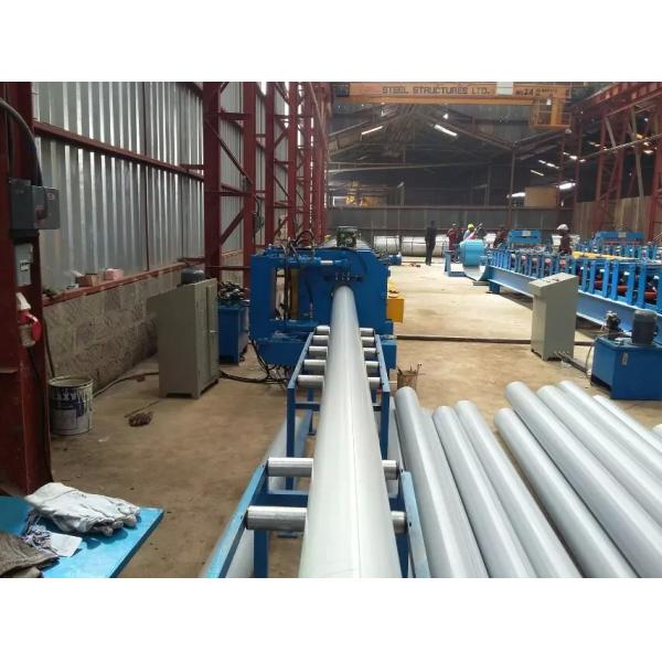380V Down Square roll Pipe Forming Machine For Precise Construction Works