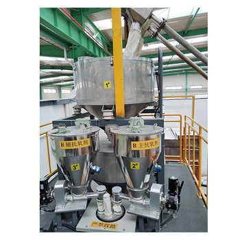 Raw Material Granules Gravimetric Mixer Blending System In Good Flowability