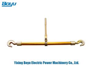 Quality Aluminum Alloy Turnbuckle Transmission Line Stringing Tools With Double Hook wholesale