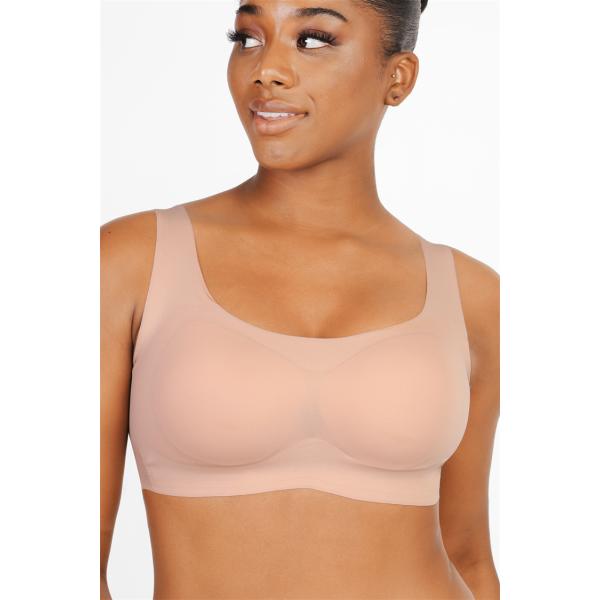 HEXIN Plus Size Seamless Push Up Body Shaping Bra for Adults Shapewear Bra Brief Sets