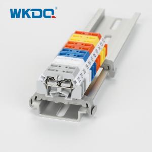 Quality 261-361B Strip Spring Clamp Terminal Block Connector Mini Rail With Mounting Carrier wholesale