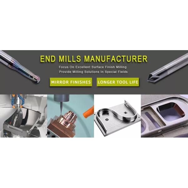 Spiral Compound Carbide Compression Endmill Two Flutes