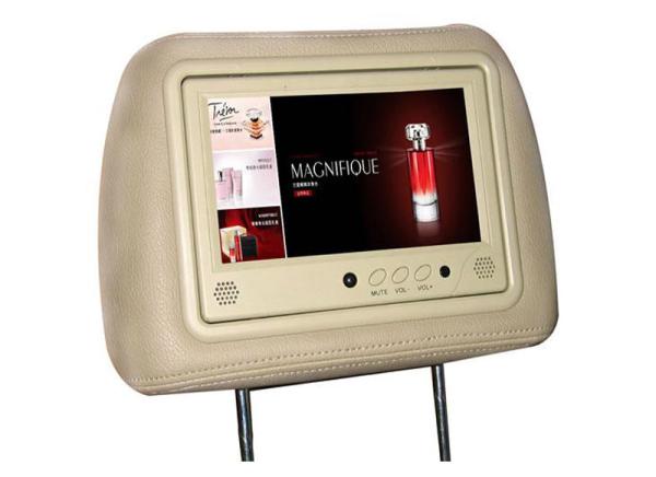 Cheap ColorfulCar Headrest LCD Screen Video Display 7 Inch With IR Sensor , MPEG4 MPEG2 MPEG1 for sale