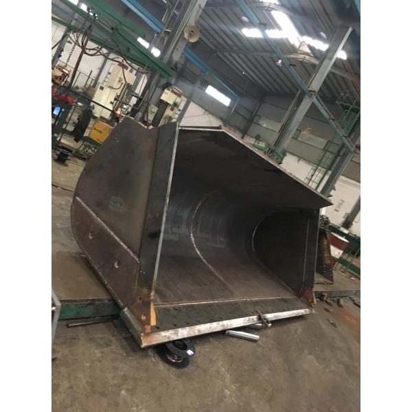 Wearable Excavator Rock Bucket Digger Spare Parts 1- 8 Cubic Meter Anticorrosive