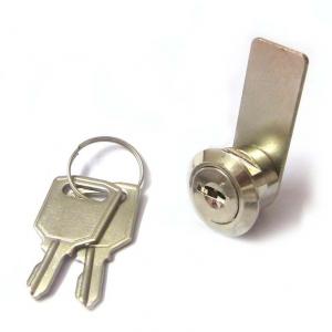 Quality Small Flat Key Cam Lock for Display Case Cabinet Cam Lock with small Key Aliked Key wholesale