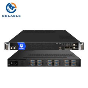 Quality 24 Channels CVBS To QAM Encoder Modulator Scrambler For Paid System COL5184A wholesale