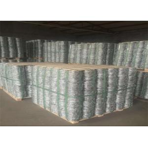 Quality Fence Hot Dipped Galvanized Security Barbed Wire Roll 25kg / Coil wholesale