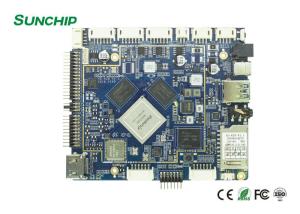 Quality RK3399 Embedded System Board OEM Android Motherboard With BT4.0 WiFi LVDS EDP Interface wholesale