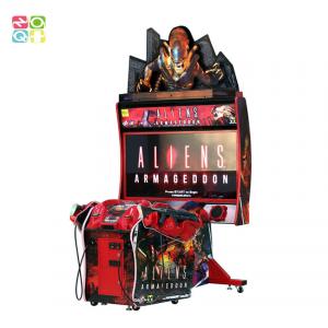 China Aliens Armageddon 55'' LCD Shooting Game Machine Coin Operated Shooting Simulator on sale