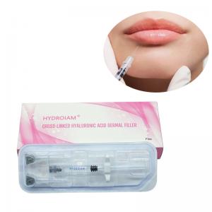 Quality Natural Looking Lip Fillers Cross Linked Hyaluronic Acid Non Surgical Lip Enhancement wholesale