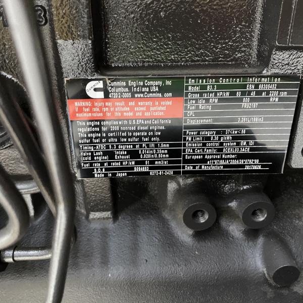 MAOQUN excavators engine parts engine assembly B3.3