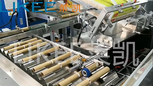 1500kg Automatic Cartoning Machine For Small Foil Roll Packing 30-60 Boxes/min