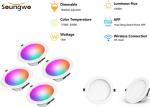 Smart Downlights APP Group Control Bluetooth Mesh Network Led Music Bulb