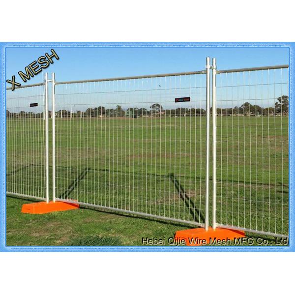 AS 4687 Standard hot dipped galvanized Site Security Temporary Mesh Fencing , Temporary Net Fencing