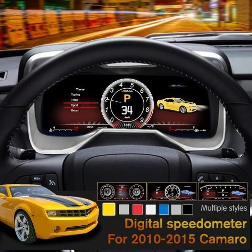 Cheap VIKNAV for Camaro (2012 2013 2014 2015) 12.3 inch Digital Dash Instrument Cluster Replacement Linux LCD Cluster for sale