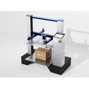 LCD Display Box Compression Testing Machine With Windows 7 Control System