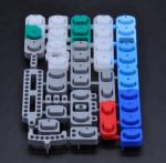 ODM Laser Etching Silicone Rubber USB Numeric Keyboard