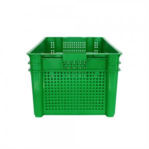 China Second Hand Plastic Crate Mould for Strong Stackable Crates 640*420*305mm on sale
