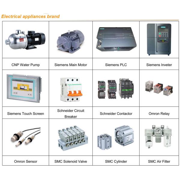 1000bph 2500ml 415V Water Bottles Filling Machine