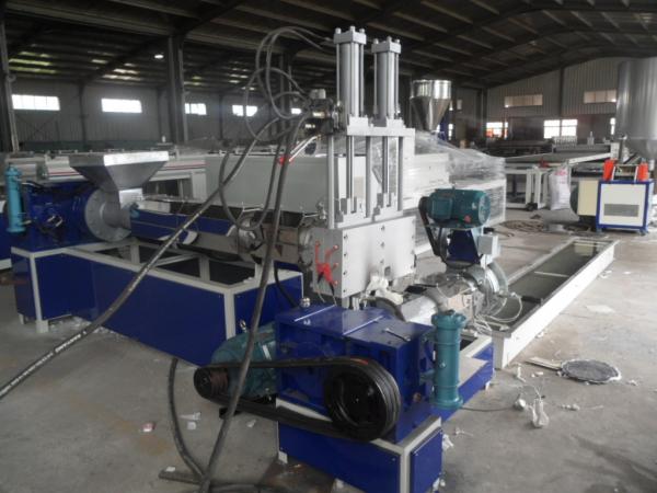 Cheap Non-Woven Recycled Granule Plastic Extrusion Machine , Recycling Pelletizer Extruder for sale