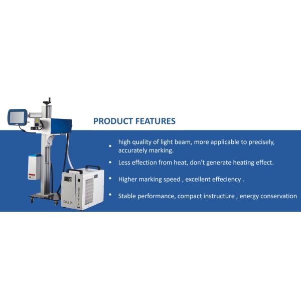 UV-3 Automatically UV Laser Marking Machine 3000KHz For Logo QR Code