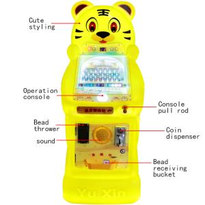 China 19mm Enchanting Tiger arcade Pinball Machine Fun-Filled Entertainment Colorful Design Skill Testing Game Ideal For Kids on sale