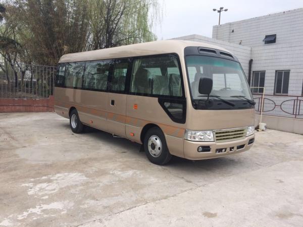 Cheap 2160 mm Width Coaster Minibus 24 Seater City Sightseeing Bus Commercial Vehicles for sale