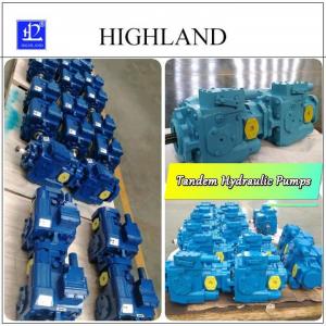 Quality Tandem Hydraulic Pumps With Swash Plate Design For Industrial Uses wholesale